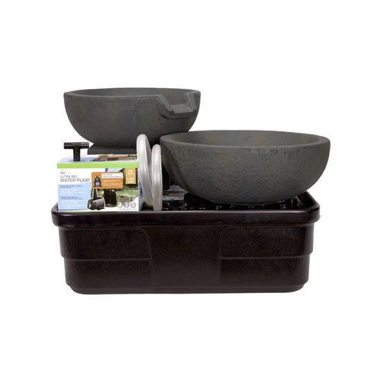 Aquascape Small Spillway Bowl and Basin Landscape Fountain Kit