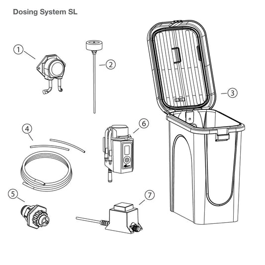 Aquascape Smart Pond Dosing System SL Replacement Parts