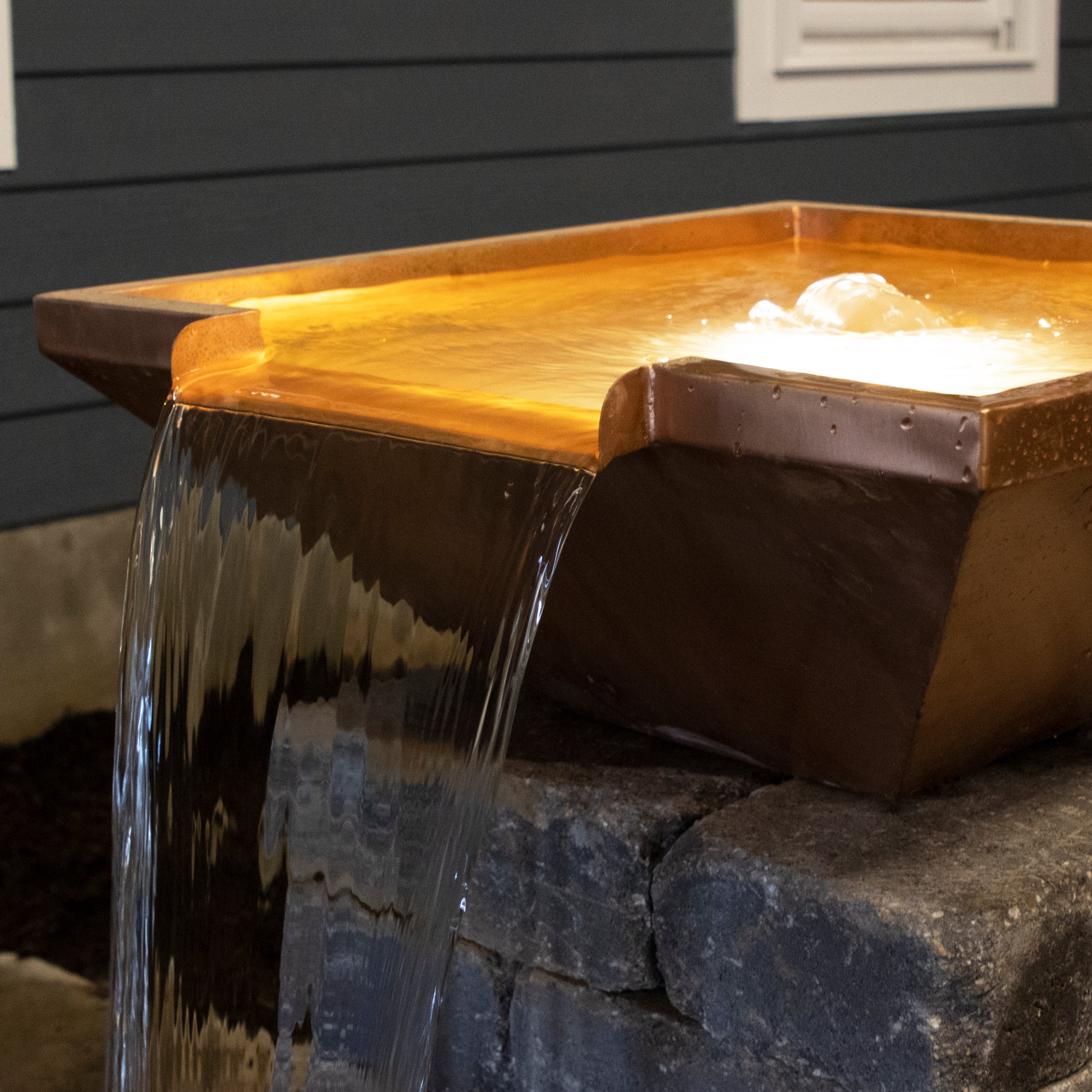 Photo of Atlantic-Oase Copper Spillway Bowls