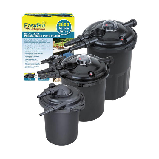EasyPro Eco-Clear Pressurized Pond Filters