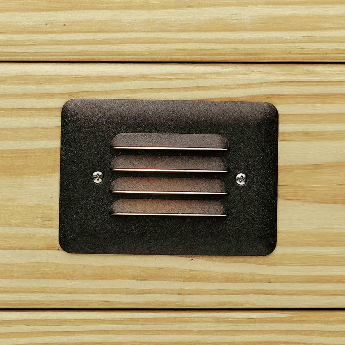 Photo of Kichler Louvered Step Light - Deck & Patio