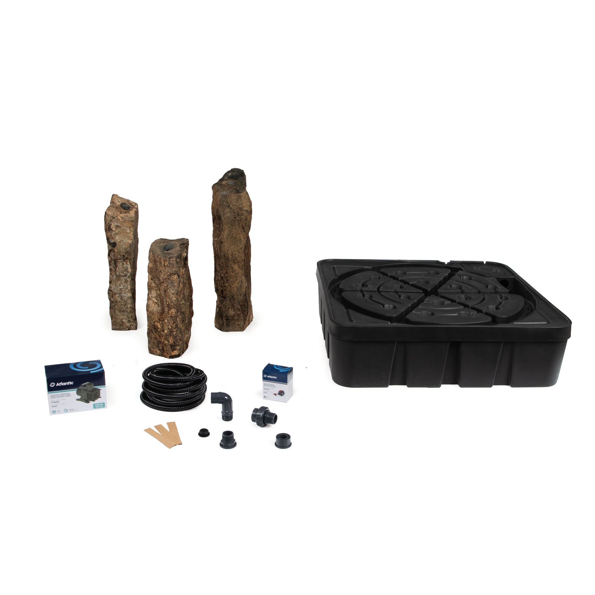 Photo of Atlantic-Oase 3 Piece Natural Basalt Kits