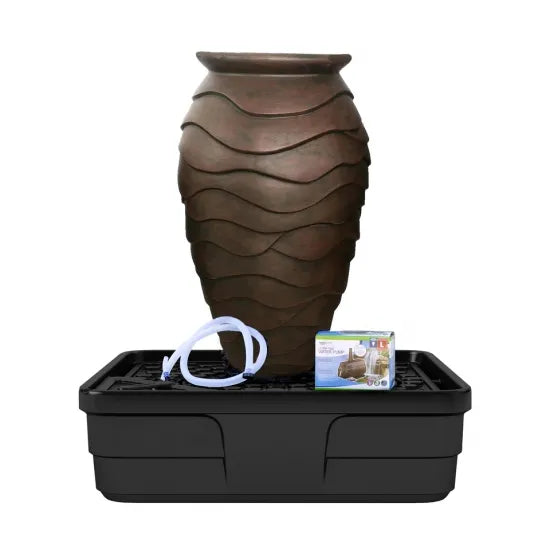 Photo of Aquascape Scalloped Urn Landscape Fountain Kit - Medium