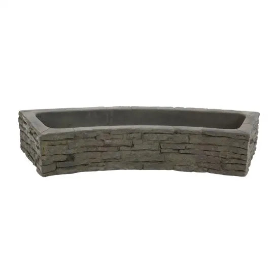 Photo of Aquascape Curved Stacked Slate Wall Base and Toppers