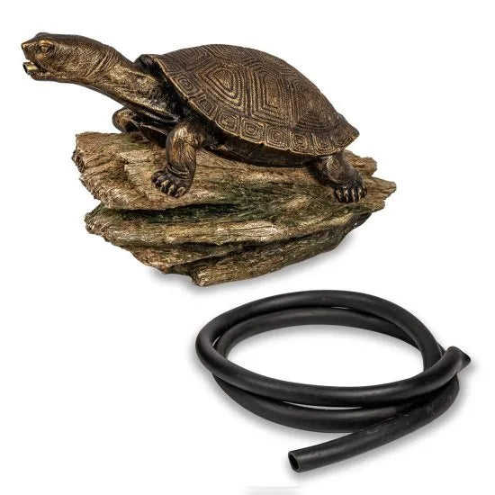 Photo of Aquascape Turtle on Log Spitter