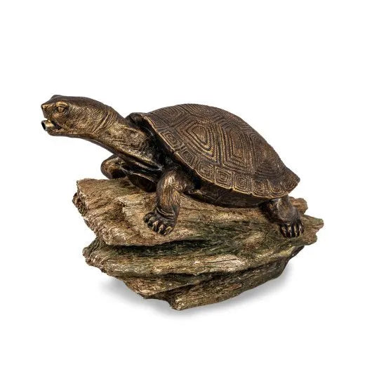 Photo of Aquascape Turtle on Log Spitter