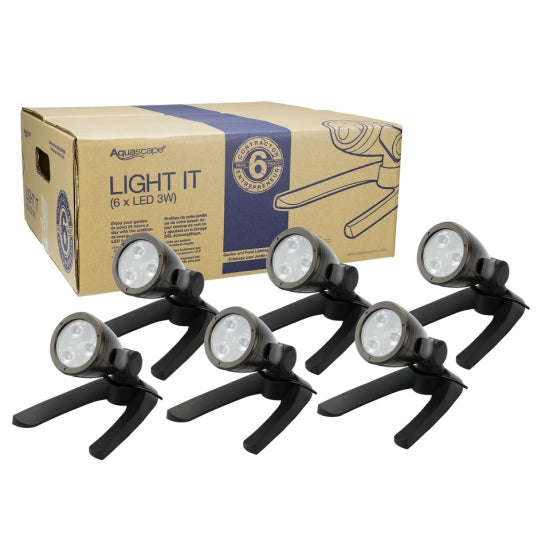 Photo of Aquascape Garden and Pond LED Spotlight and Waterfall Contractor 6-Pack