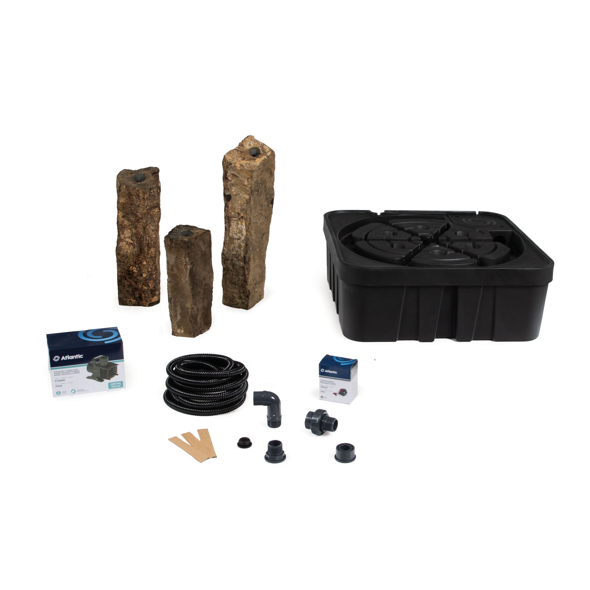 Photo of Atlantic-Oase 3 Piece Natural Basalt Kits