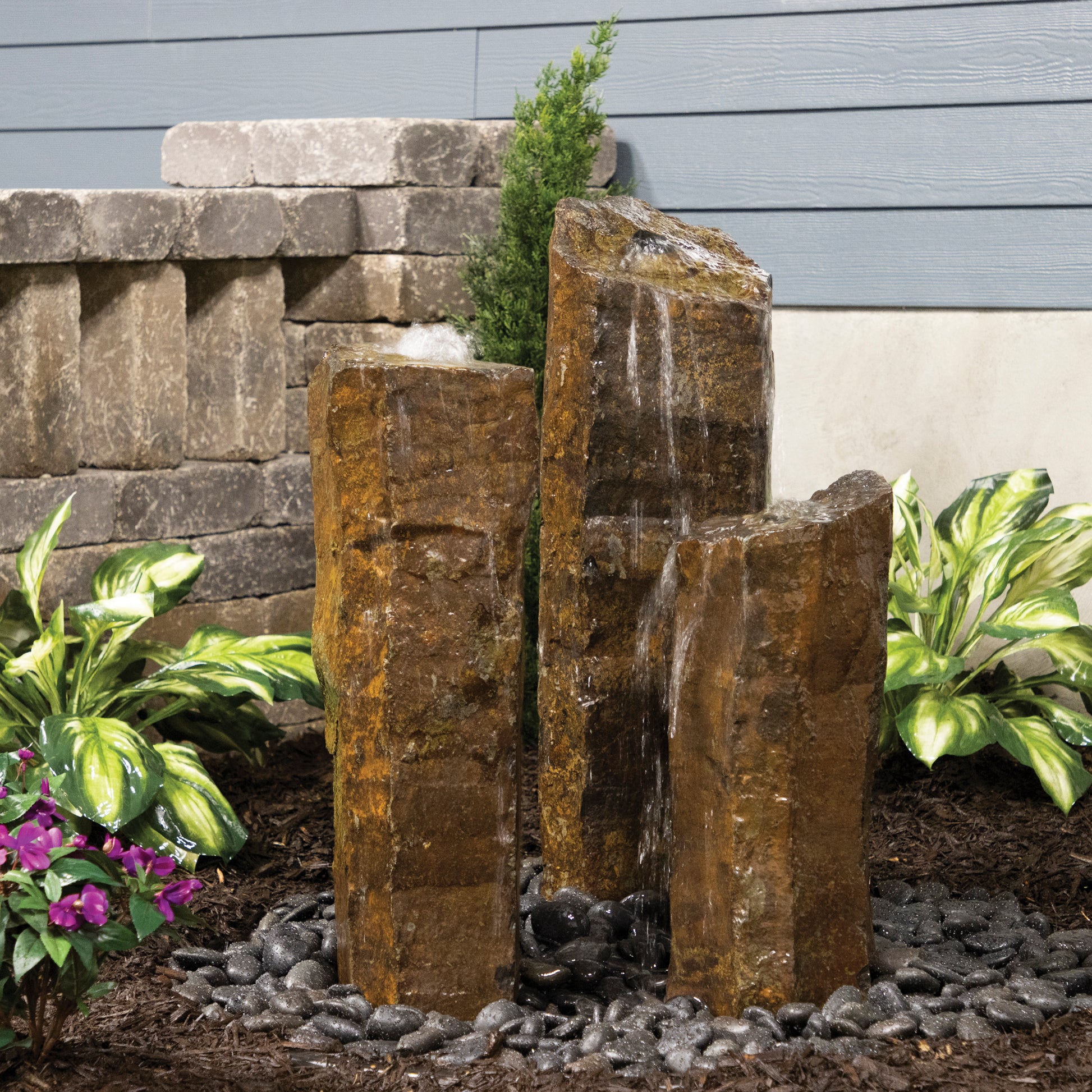 Photo of Atlantic-Oase 3 Piece Natural Basalt Kits