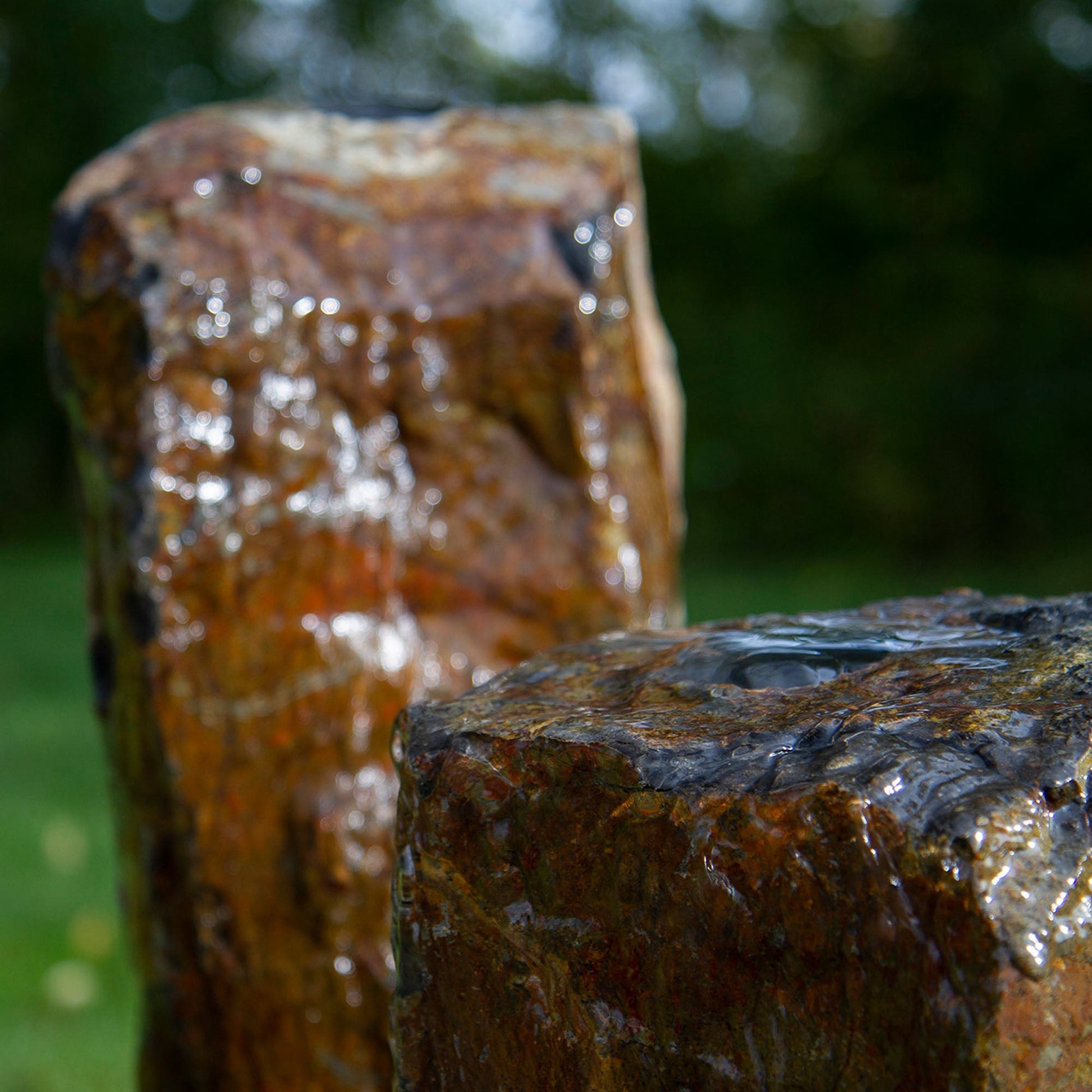 Photo of Atlantic-Oase Natural Basalt Columns - Set of 3