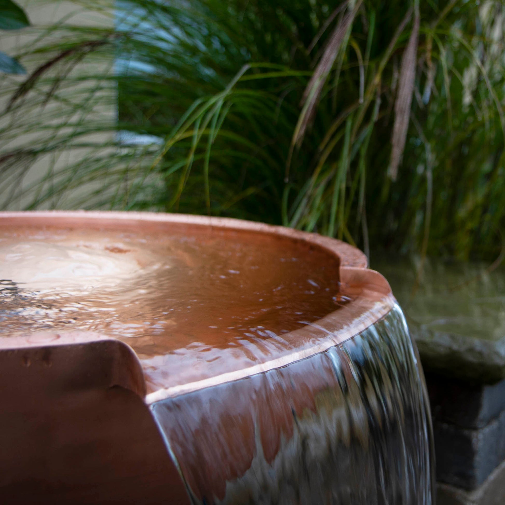 Photo of Atlantic-Oase Copper Spillway Bowls