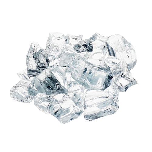 RPG Brands 1/2" Reflective Fire Glass - 10 lbs