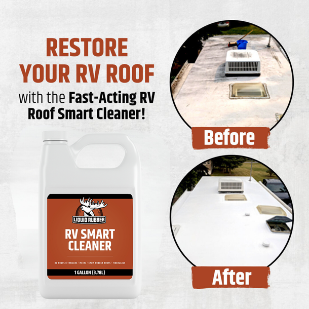 Liquid Rubber RV Roof Smart Cleaner