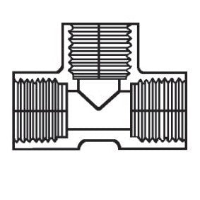 Photo of Threaded Tee PVC