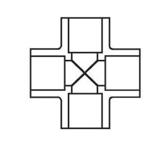 Photo of Socket Cross PVC