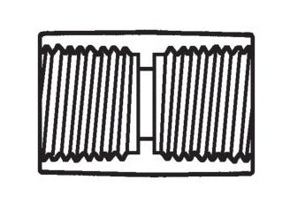 Photo of Threaded Coupling PVC