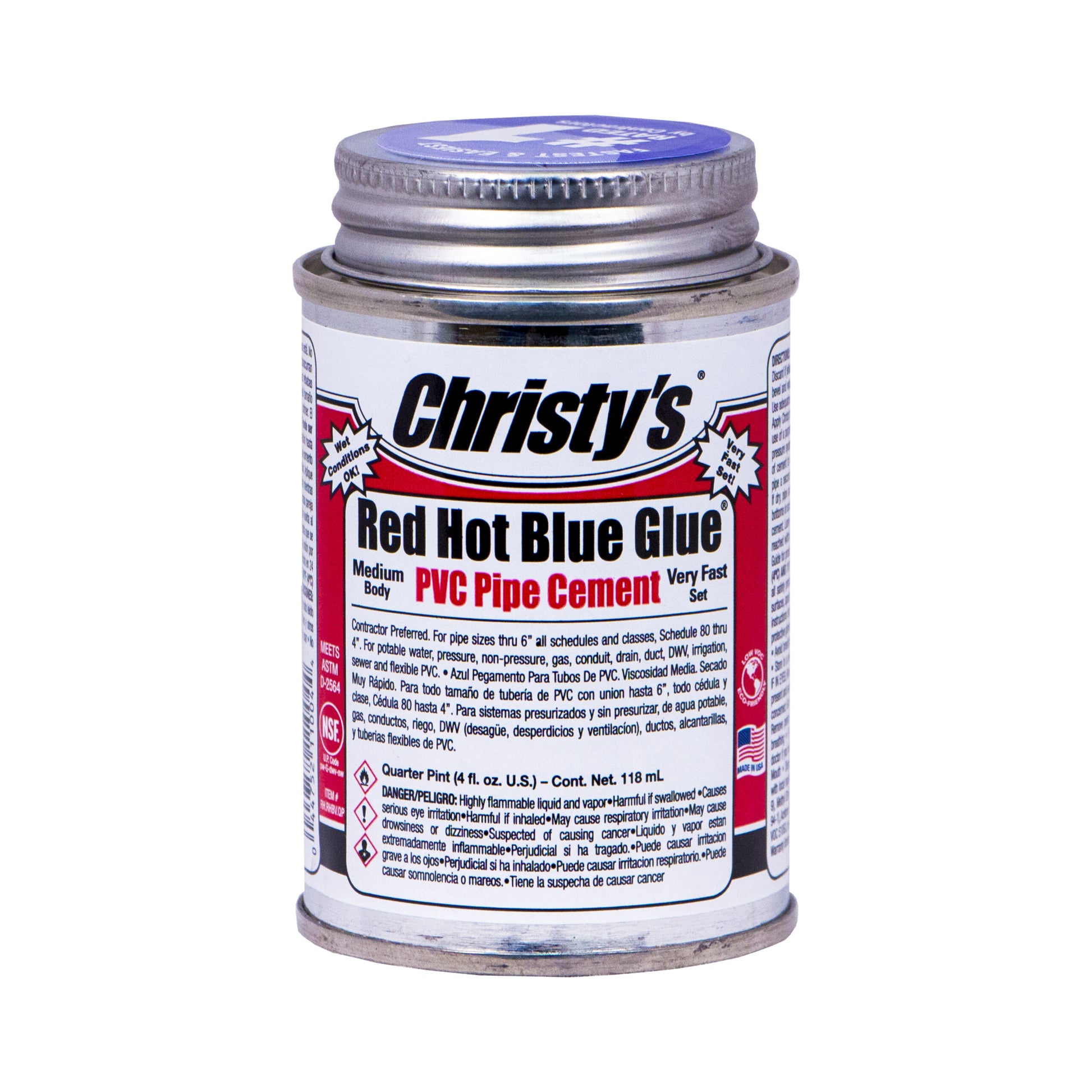 Christy's Red Hot Blue Glue - Low VOC
