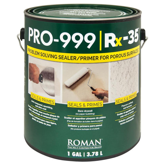 Roman PRO-999 Rx-35 Interior Drywall Repair and Sealer Primer - 1 gal