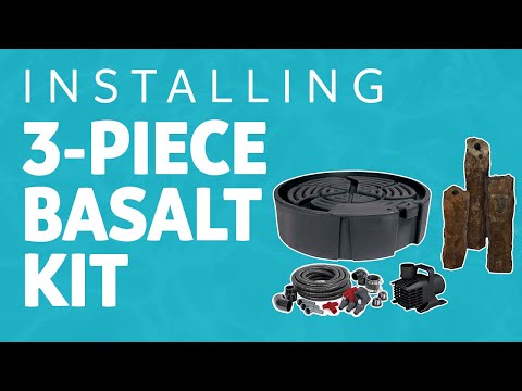 Atlantic-Oase 3 Piece Natural Basalt Kits