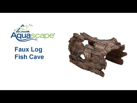 Aquascape Faux Log Fish Cave