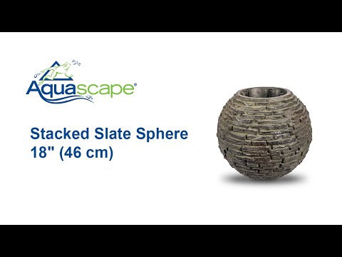 Aquascape Small Stacked Slate Sphere Fountain Kit