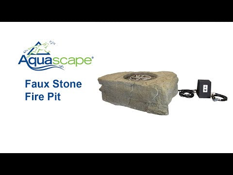 Aquascape Faux Stone Fire Pit