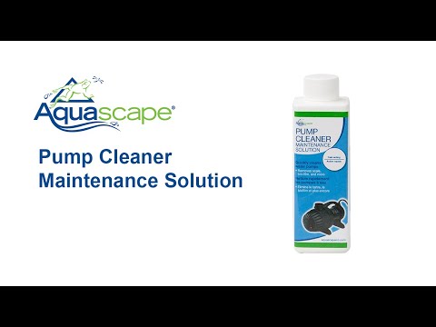 Aquascape Pump Cleaner Maintenance Solution - 8oz