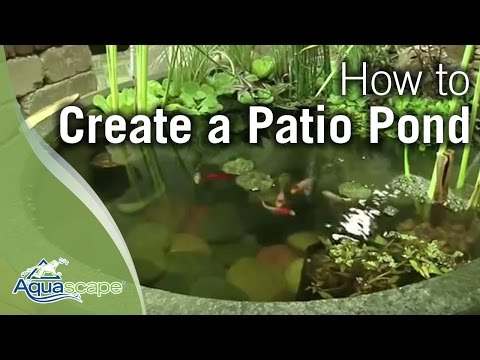 Aquascape Patio Ponds