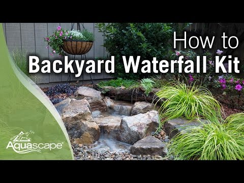 Aquascape Backyard Waterfall Landscape Fountain Kit