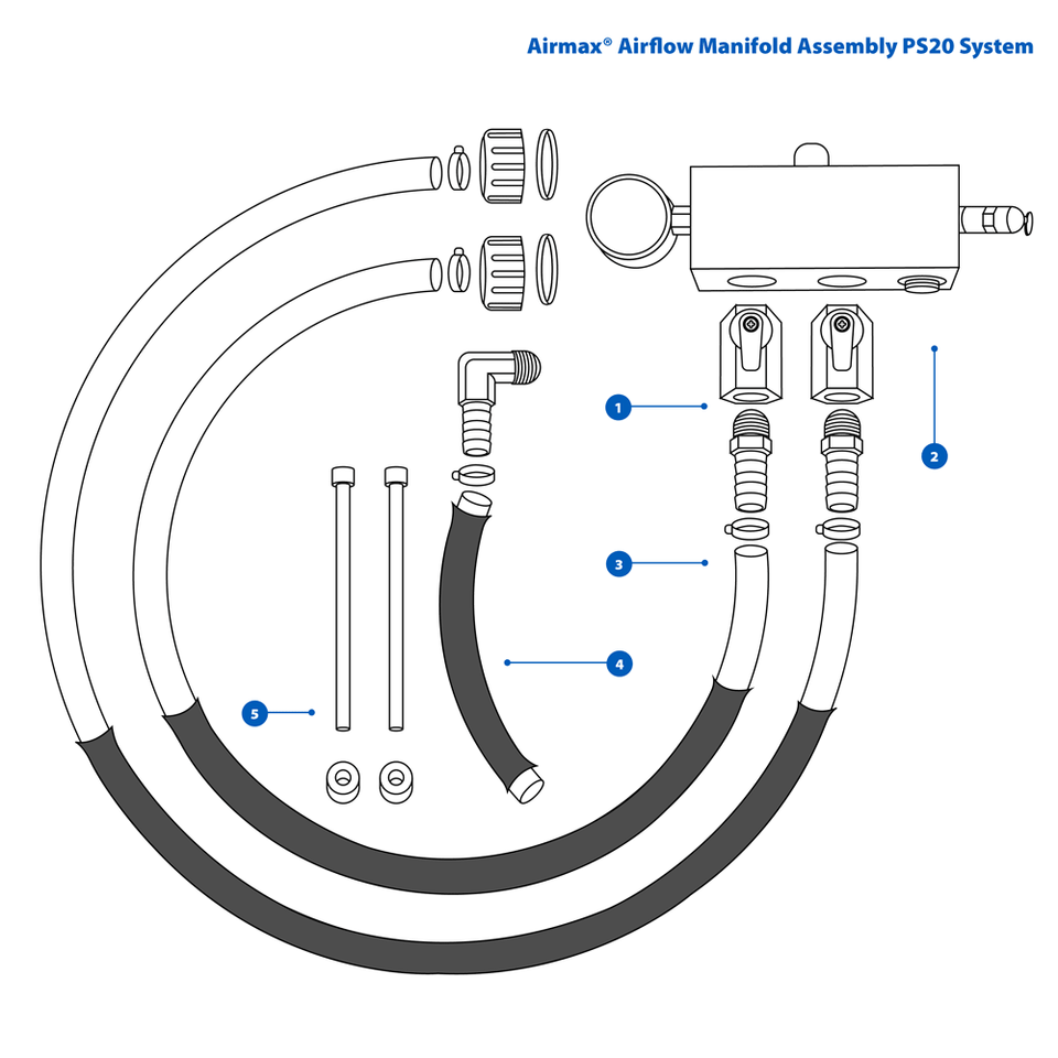 Photo of Airmax PS20 Airflow Manifold Assembly Replacement Parts