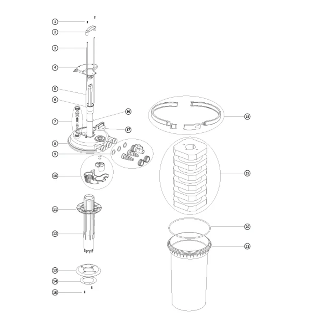 Photo of ProEco EZ-Press Pressure Filters Parts