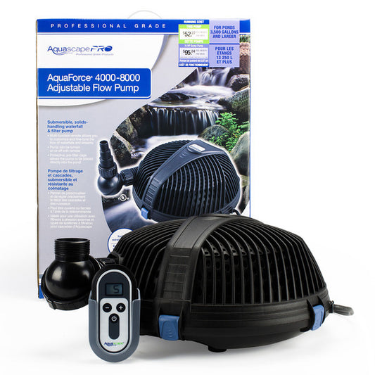 Aquascape AquaForce Adjustable Flow Solids-Handling Pond Pump - Old Style