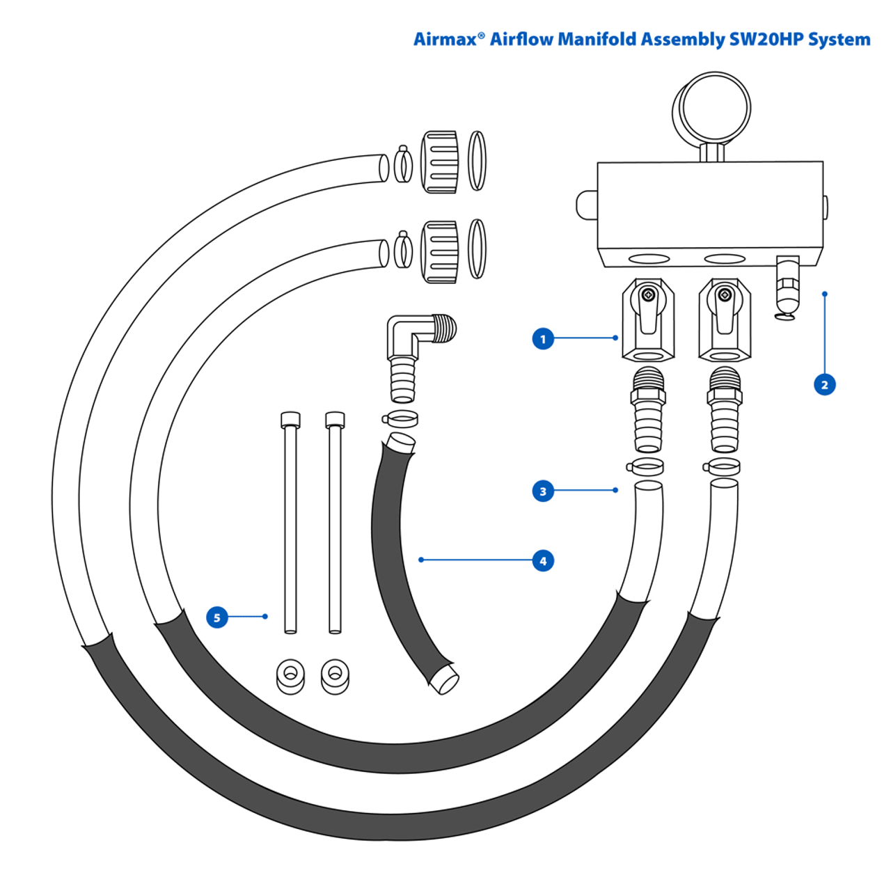 Photo of Airmax SW20HP Airflow Manifold Assembly Replacement Parts