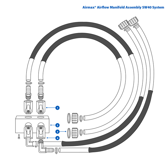 Photo of Airmax SW40 Airflow Manifold Assembly Replacement Parts