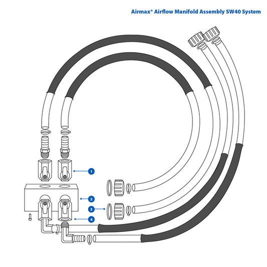 Photo of Airmax SW40 Airflow Manifold Assembly Replacement Parts